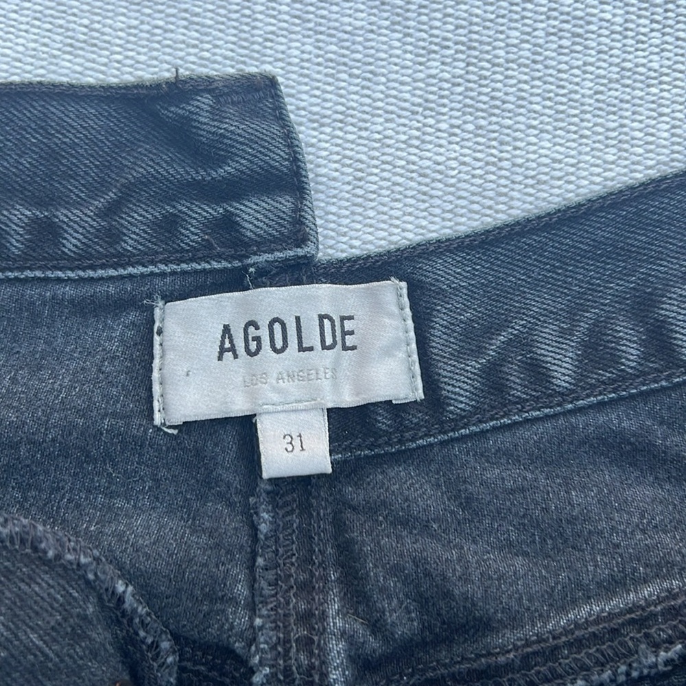 Agolde Criss Cross Short